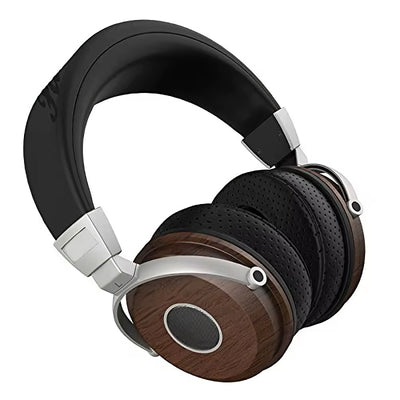 Premium Walnuss Holz Kopfhörer High End Headphone 50mm Treiber Super Klang B7-2