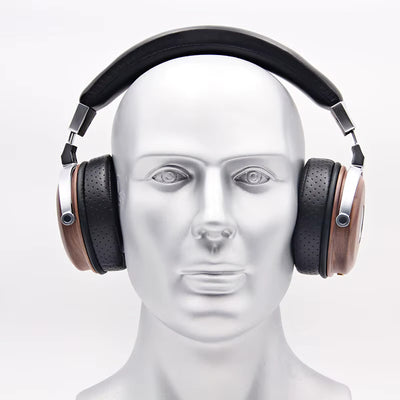 Premium Walnuss Holz Kopfhörer High End Headphone 50mm Treiber Super Klang B7-2