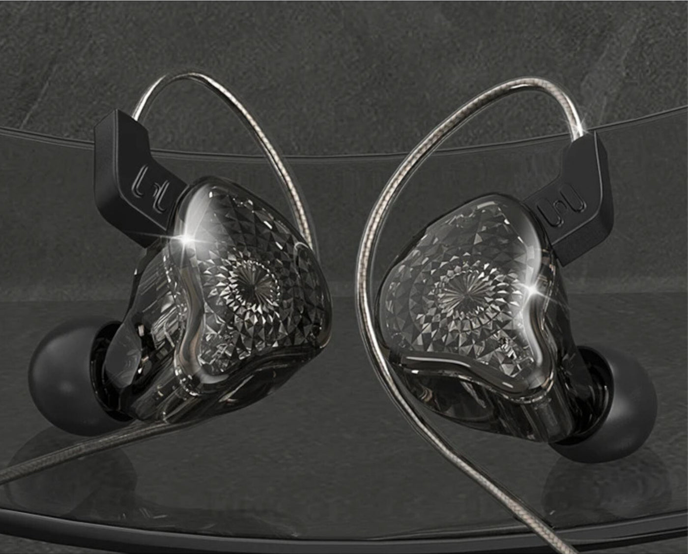 Original 3K K2 HD Professional HiFi Kopfhörer Headset Premium In-Ear Black