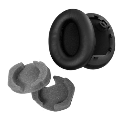 Ersatz Ohrpolster für SONY WH-1000XM4 Schwarz Kopfhörer (WH1000XM4) Headphones