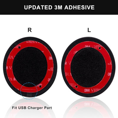 Ersatz Ohrpolster für Beats by Dr. Dre Solo 2 und Solo 3 Wireless Kunstleder