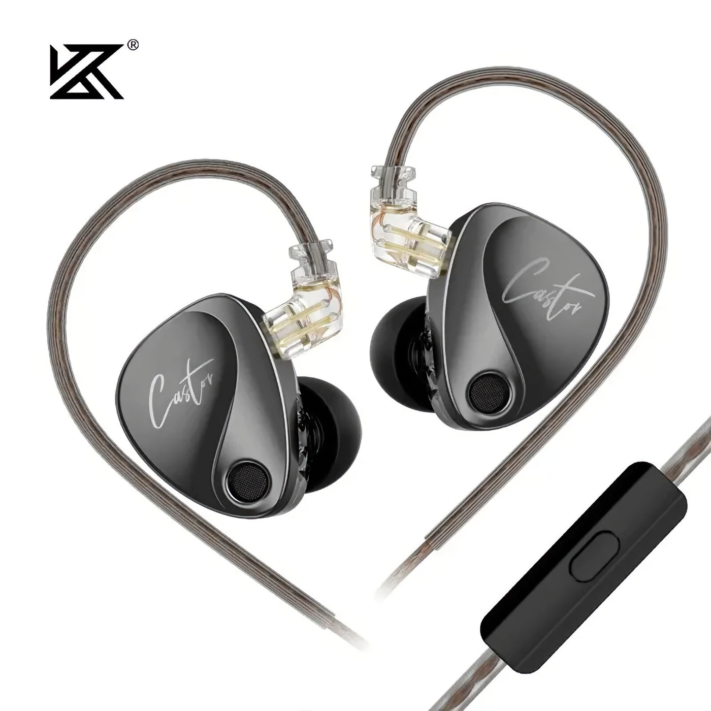 KZ Castor Premium High-End Professional In-Ear Kopfhörer Einstellbarer Bass
