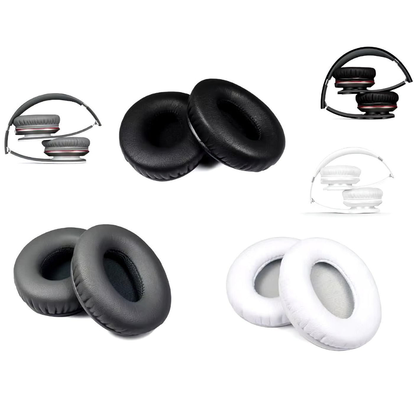 Ohrpolster für Beats by Dr. Dre Solo und Solo HD Kunstleder