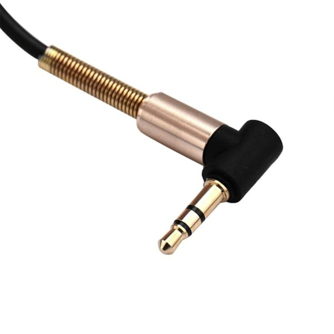 1m Audio Stereo Kopfhörer Anschlusskabel 3,5mm Klinke Winkelstecker > Stecker S