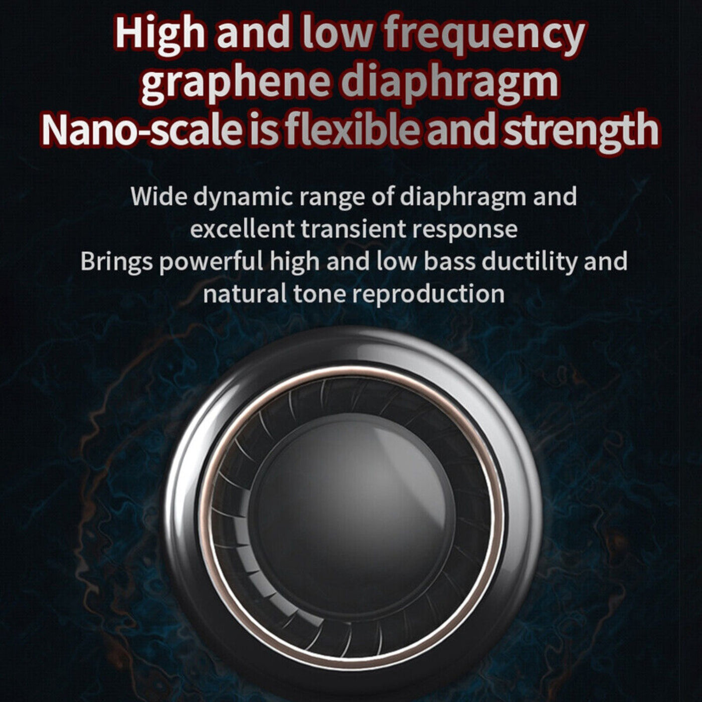 QKZ AK6 Hi-Res In-Ear-Kopfhörer Ohrhörer 105dB mit HD Mikrofon Bass Boost Blau