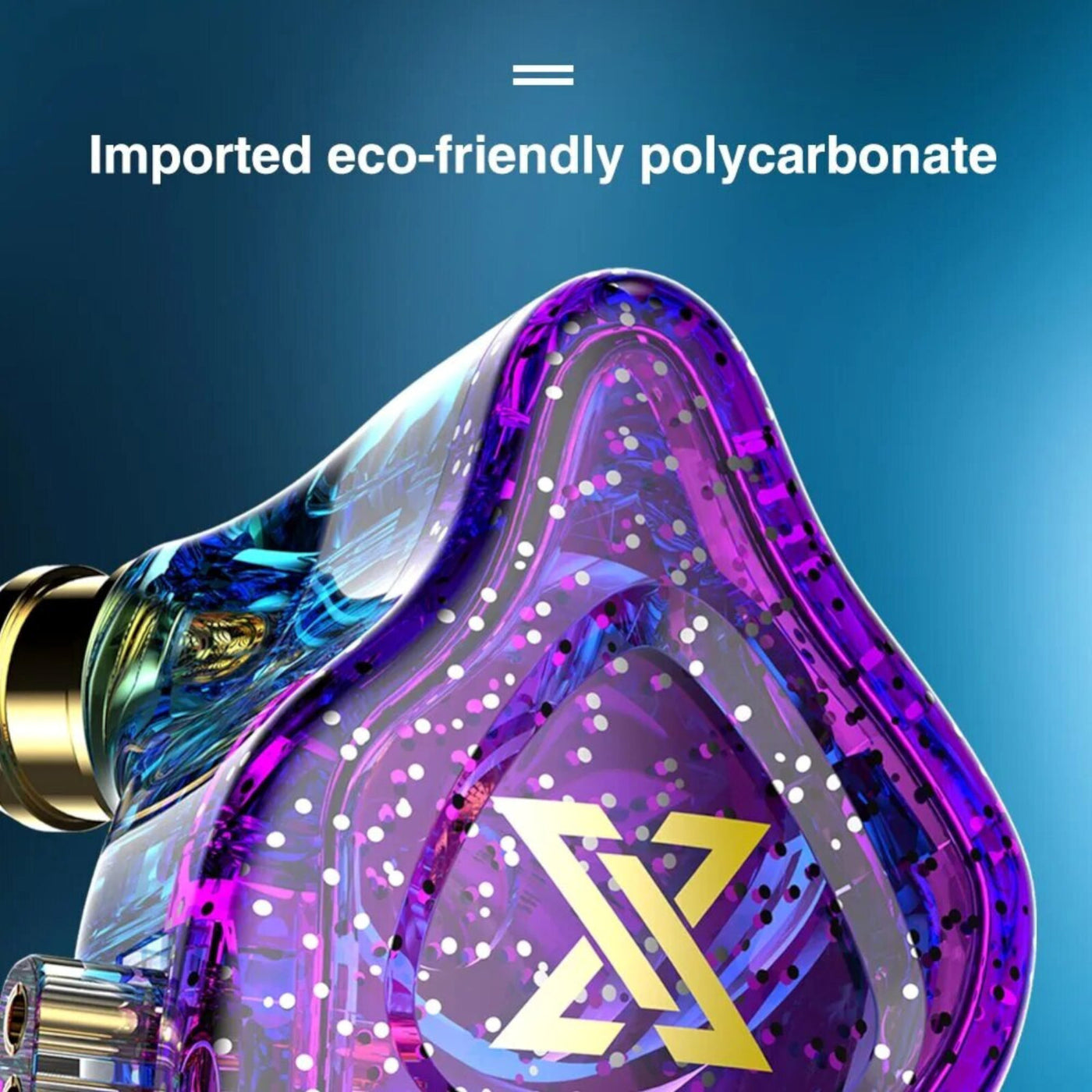 Premium Headset Kopfhörer QKZ-AK6 Max HiFi In-Ear-Headset Ohrhörer + Hardcase