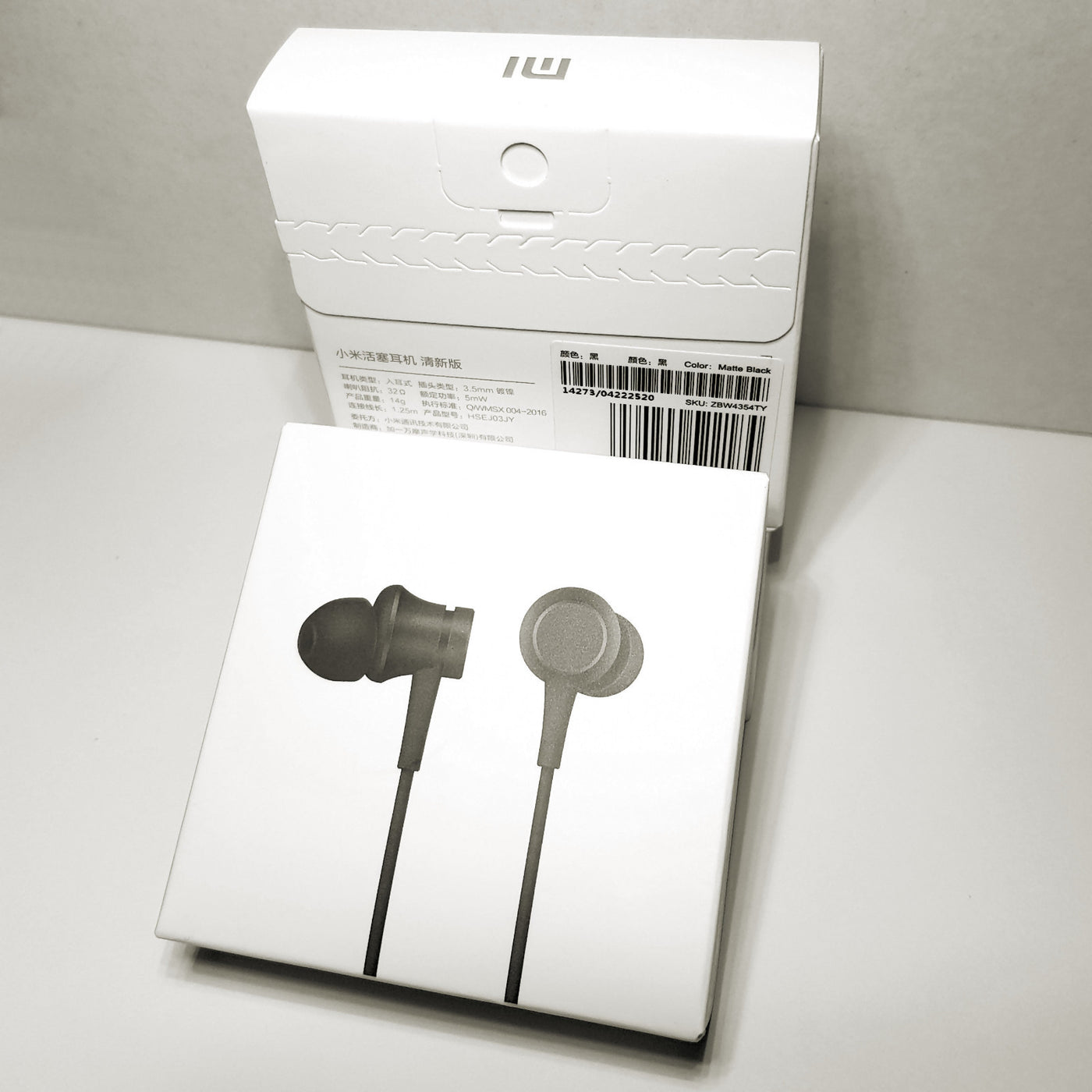 Original XIAOMI Piston Pro Basic Edition Kopfhörer Headset 3.5mm Schwarz