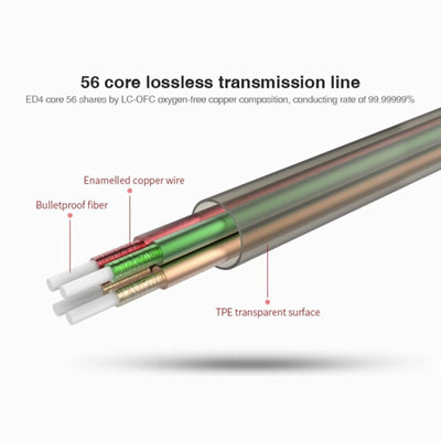 Original KZ ED4 HS gunmetal High-End Headset Kopfhörer In-Ear Hardcase Beats