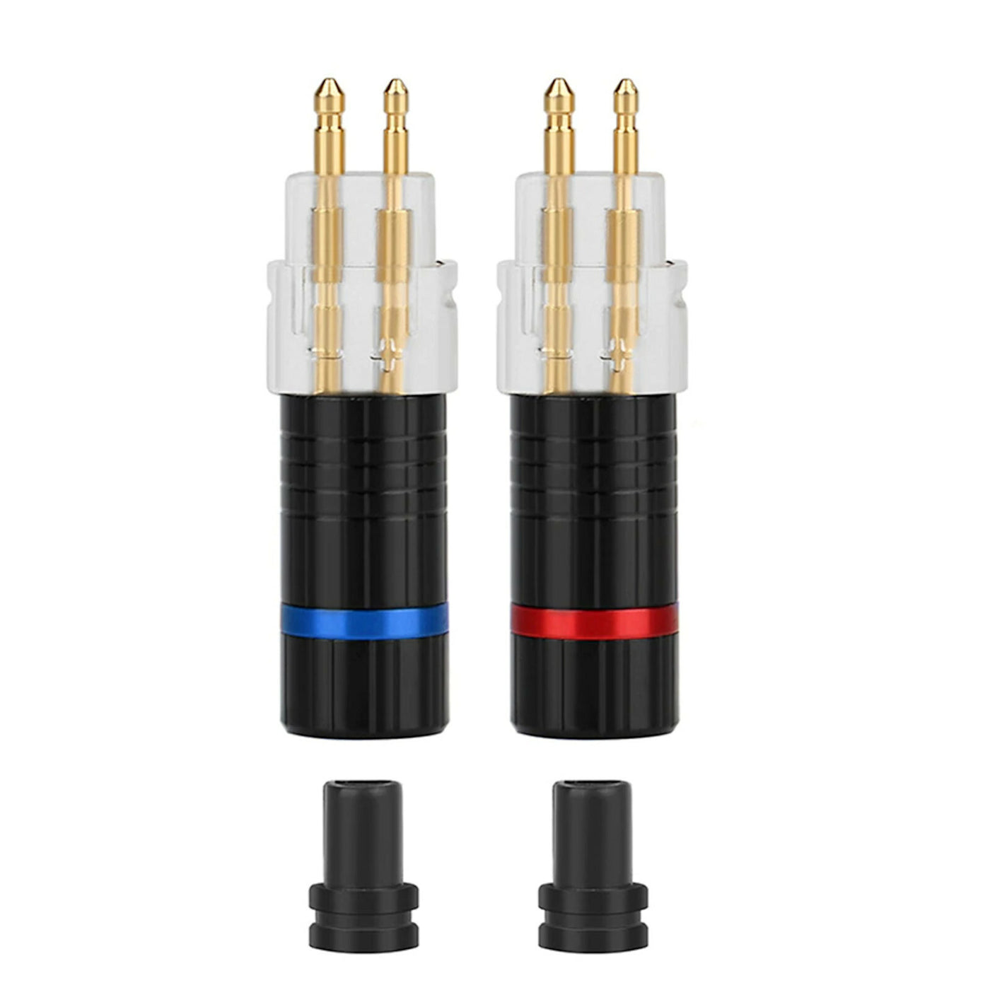 Audio Stecker zum Löten für Sennheiser HD25 HD525 HD565 HD600 HD650 rund