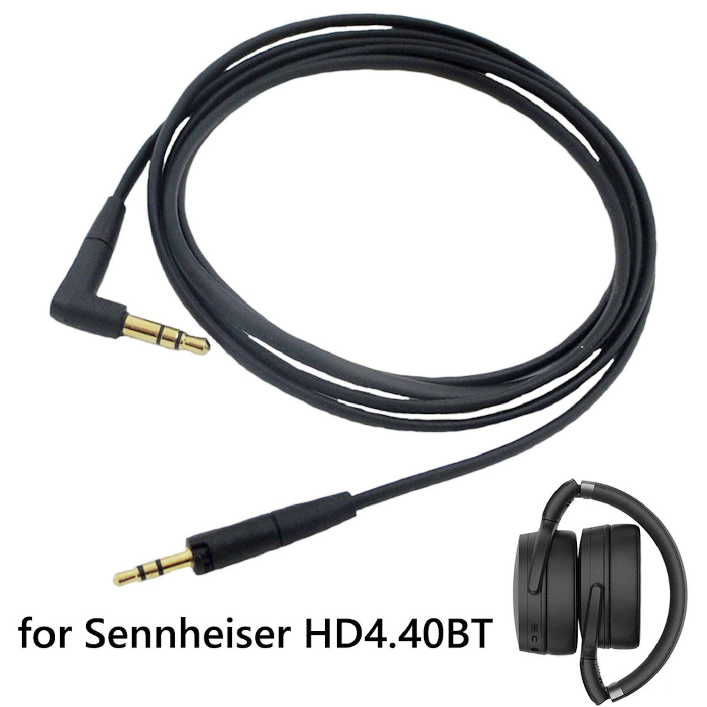 1,5m Audio Anschlusskabel Sennheiser Momentum 2.0 HD4.40 HD4.40BT HD4.50 HD4.5BT