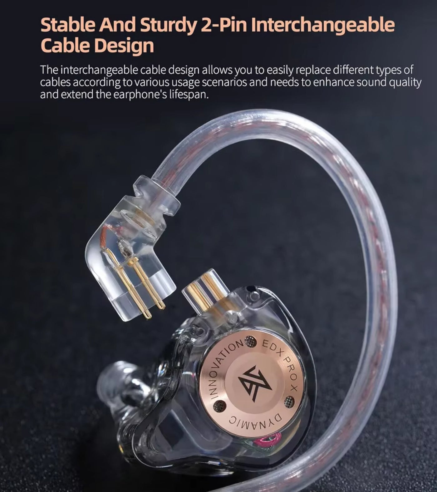 KZ EDX Pro X High-End Professional HiFi In-Ear Kopfhörer Headset