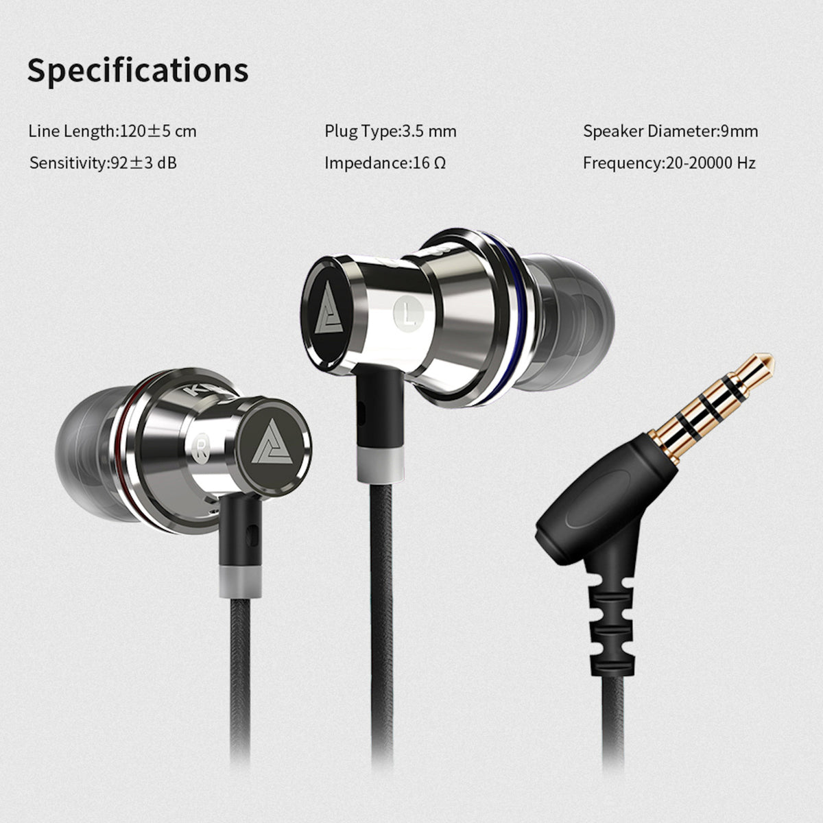 QKZ KD3 Pro HiFi In-Ear-Headset