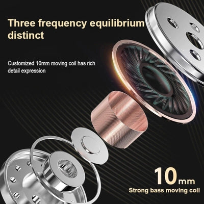 Original 3K K1 HD Professional HiFi Kopfhörer Headset Premium In-Ear