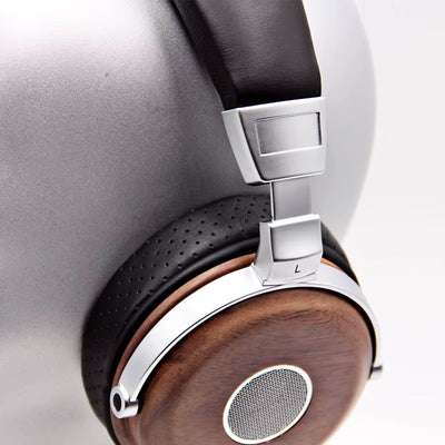 Premium Walnuss Holz Kopfhörer High End Headphone 50mm Treiber Super Klang B7-2