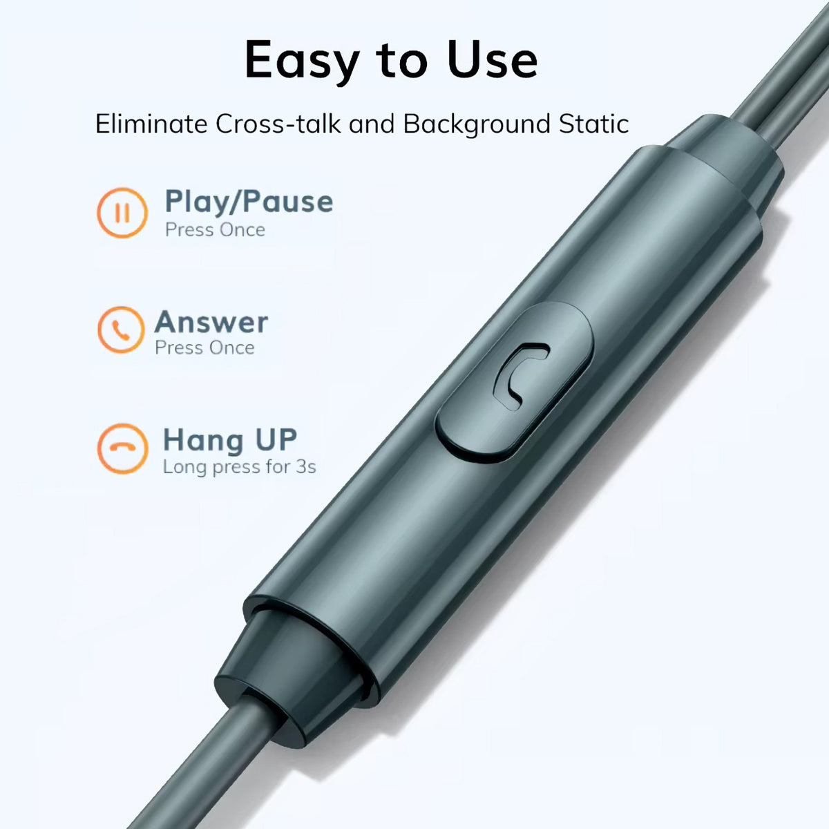 Grüner 3K TOPK F36 Metall In-Ear-Kopfhörer
