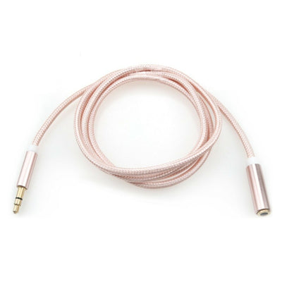 1m Nylon Audio Stereo Kopfhörer Verlängerungskabel 3,5mm Klinke Stecker > Buchse