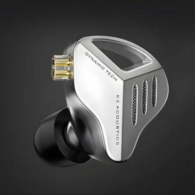 100% Original KZ ZVX High-End Professional HiFi In-Ear Kopfhörer Silber