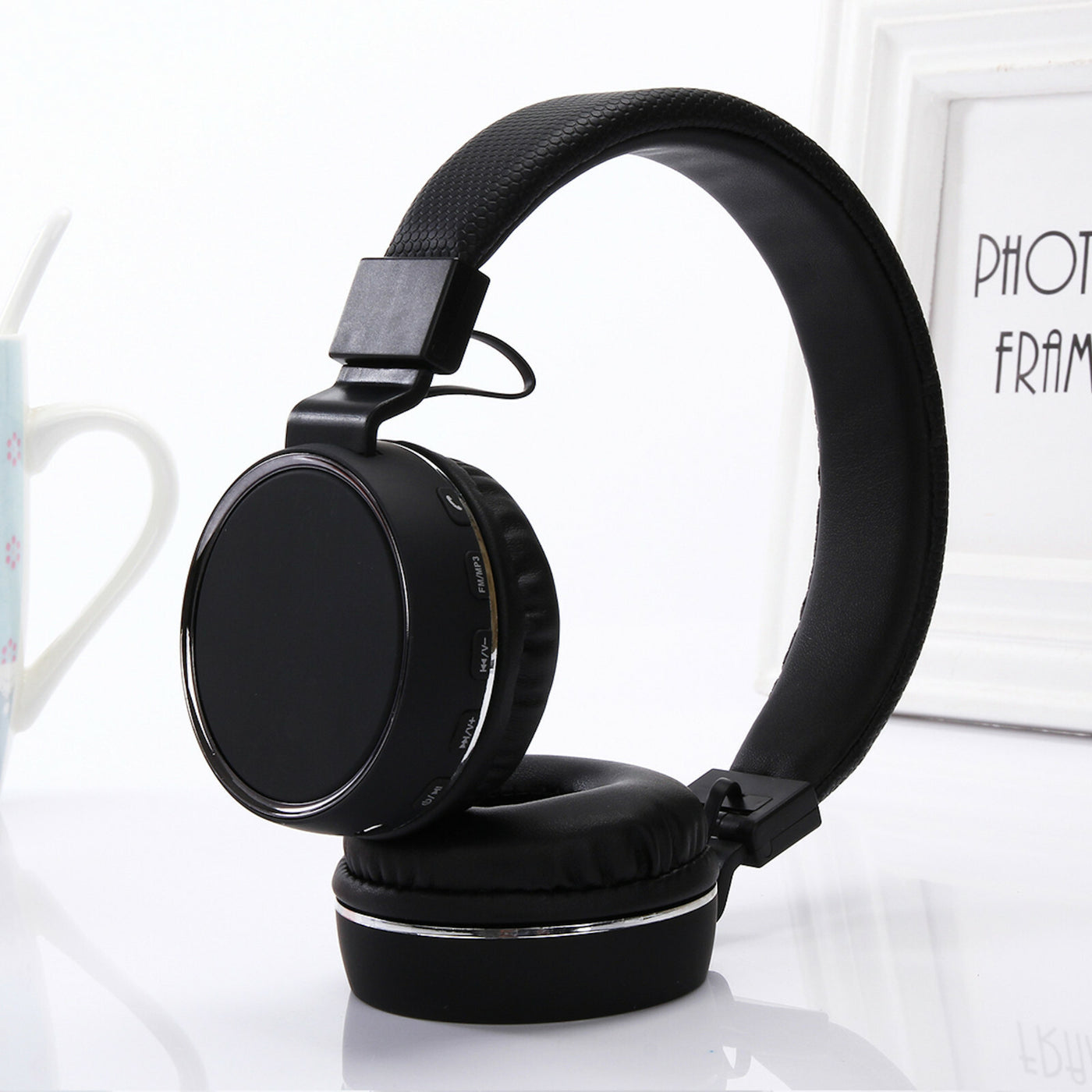 Bluetooth Kopfhörer/Headset SH17 Wireless Headphone TF-Karte 3.5 mm schwarz