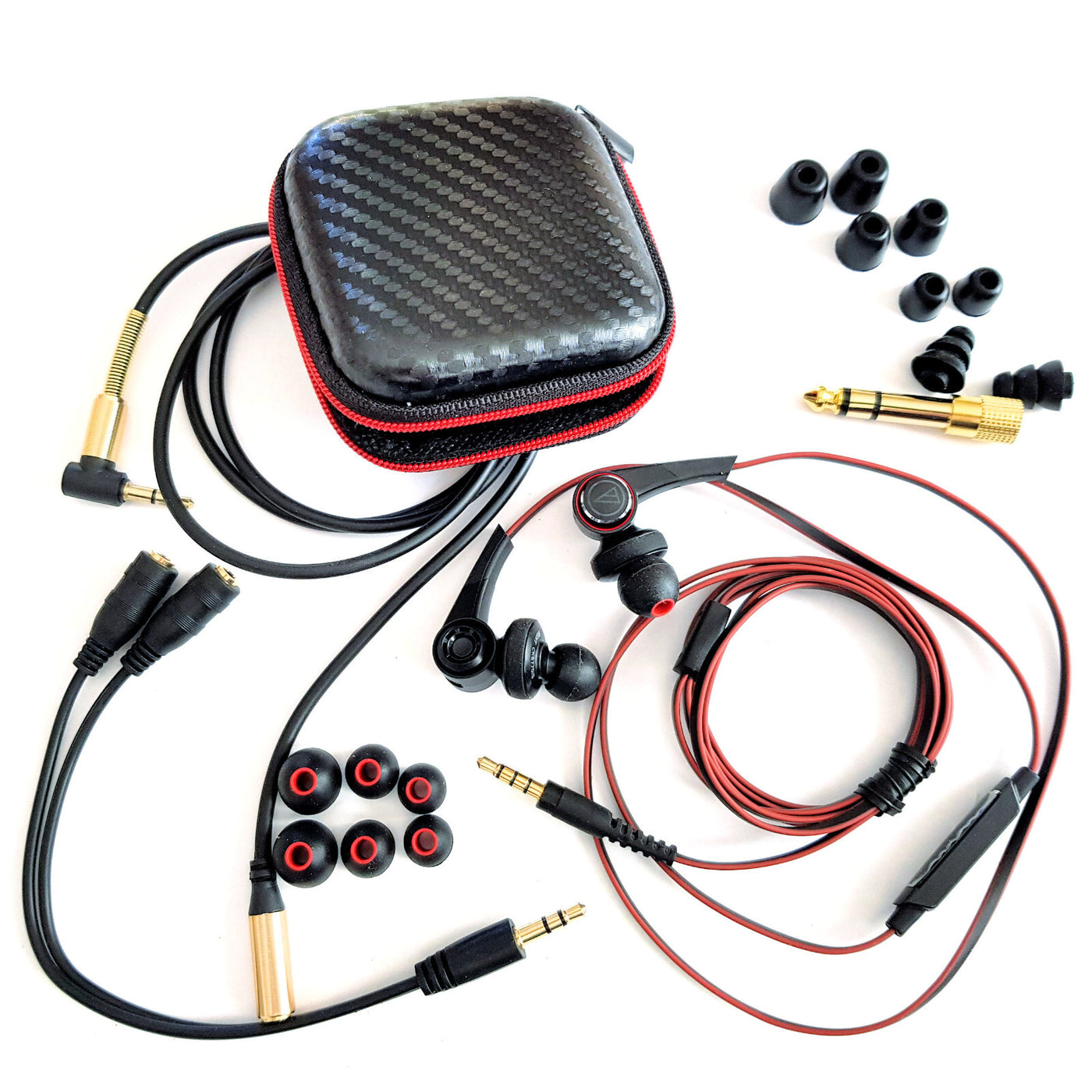 Audio Technica ATH-CKS770iS Kopfhörer In-Ear Headphone Earphone viel Zubehör