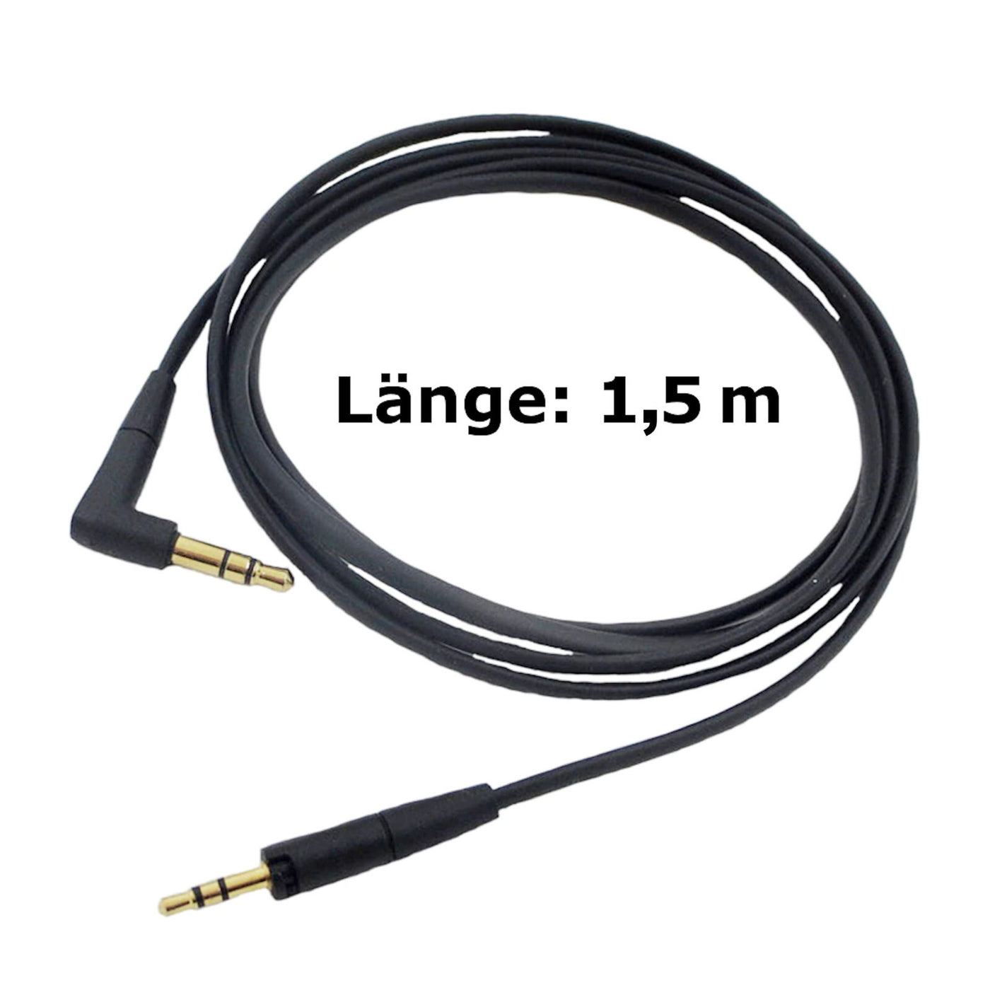 1,5m Audio Anschlusskabel Sennheiser Momentum 2.0 HD4.40 HD4.40BT HD4.50 HD4.5BT