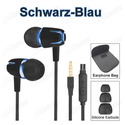 Super Bass In-Ear Kopfhörer Ohrhörer S9 Headset Earphone Headphone + Tasche