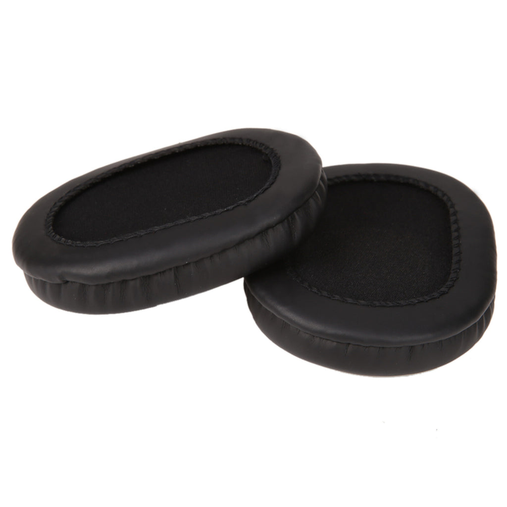 Schwarze Kunstleder-Ohrpolster für Audio-Technica M50X M40X