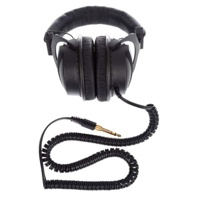 Superlux HD330 Stereo Kopfhörer Schwarz Silber mit Zubehör 6.3 mm Adapter Neu