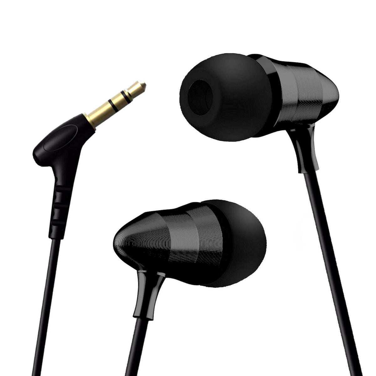 Schwarzer KZ X6 Pro Metall In-Ear-Kopfhörer