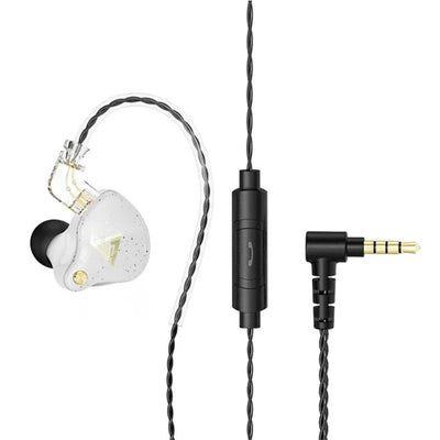 Premium Headset Kopfhörer QKZ-AK6 Pro HiFi In-Ear-Headset Ohrhörer + Hardcase