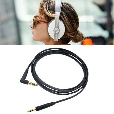 1,5m Audio Anschlusskabel Sennheiser Momentum 2.0 HD4.40 HD4.40BT HD4.50 HD4.5BT