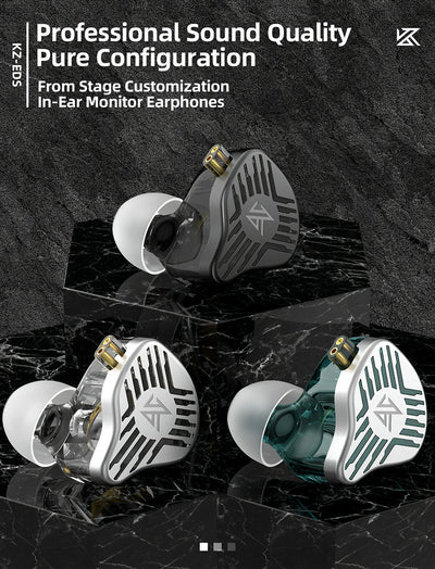 KZ EDS Premium Dynamic High-End HiFi In-Ear Kopfhörer Headset