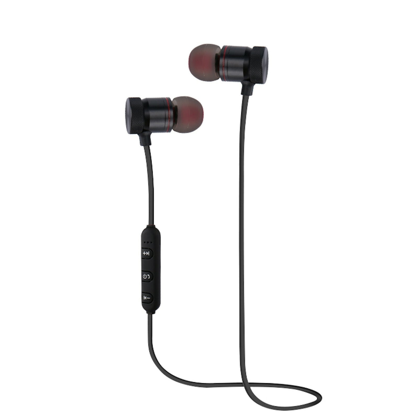 Bluetooth In Ear Kopfhörer Magnetisch Wireless Headset X9 Schwarz