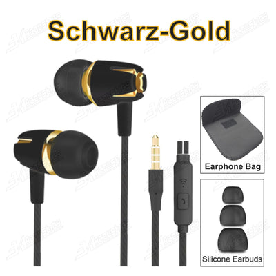Super Bass In-Ear Kopfhörer Ohrhörer S9 Headset Earphone Headphone + Tasche