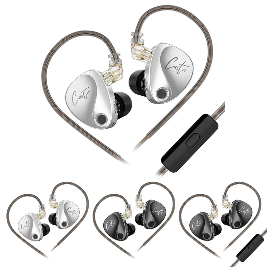 KZ Castor In-Ear-Kopfhörer mit einstellbarem Bass