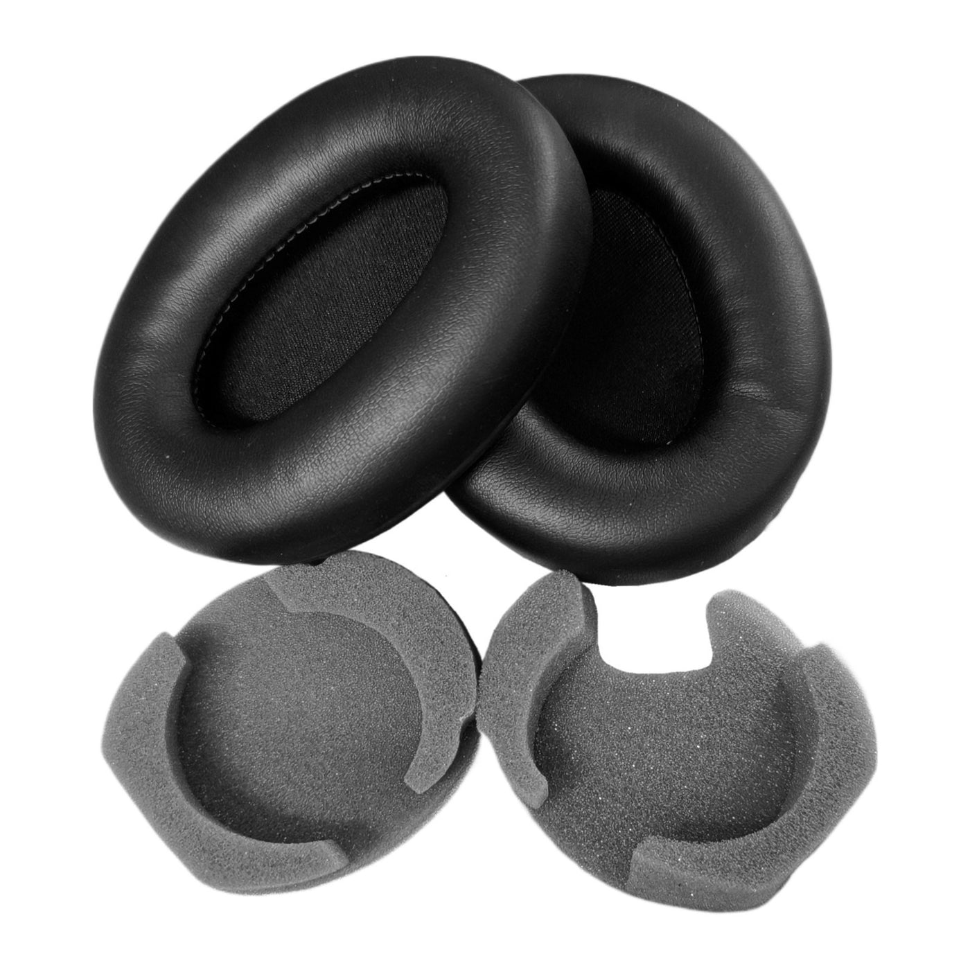 Ohrpolster für SONY WH-1000XM4 Schwarz Kopfhörer (WH1000XM4) Headphones