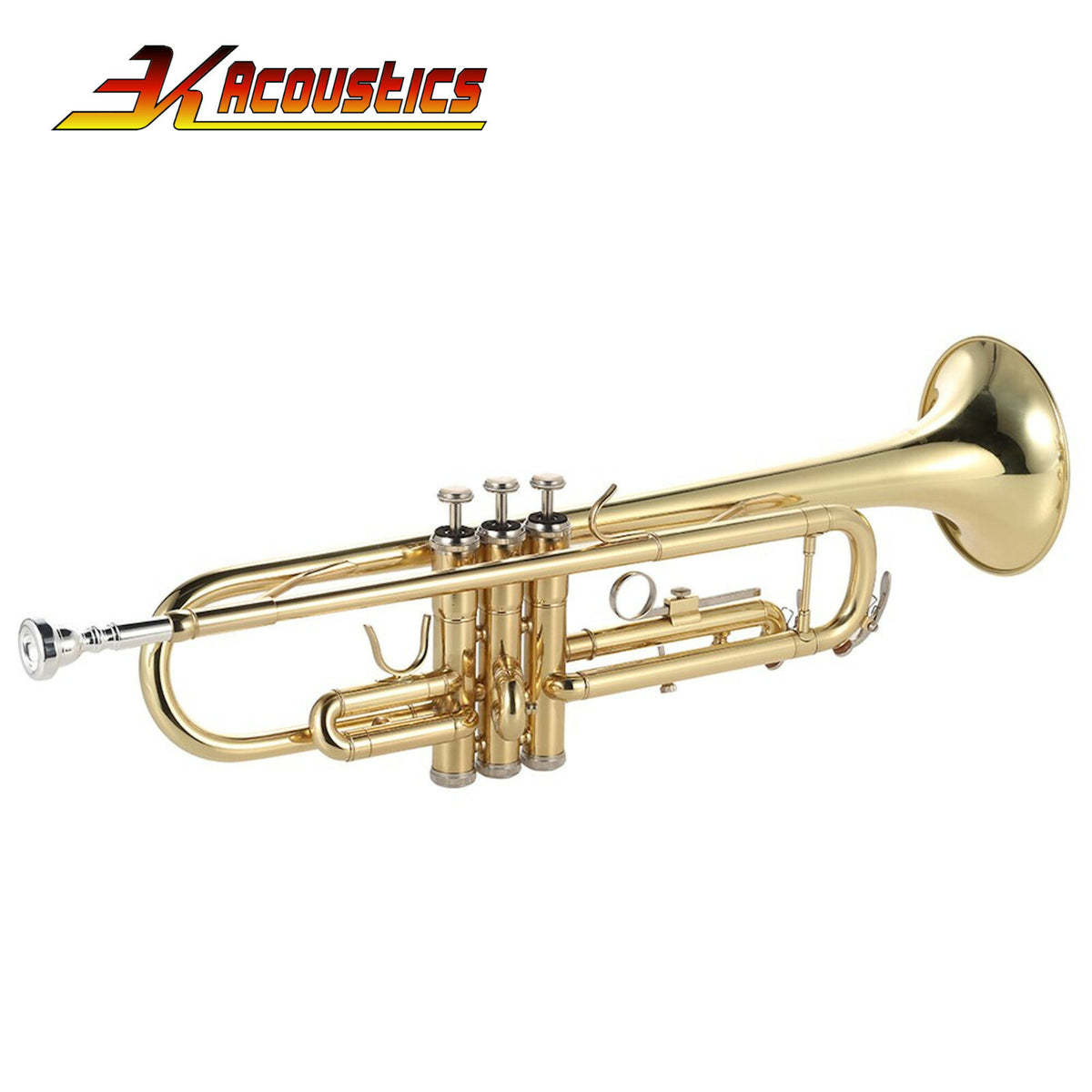 3K 180S-21G Bb-Trompete aus Messing mit Koffer