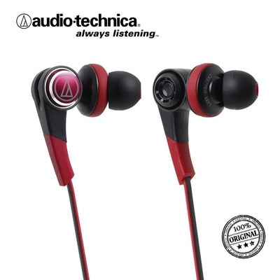 Audio Technica ATH-CKS770iS Rot Kopfhörer In-Ear Headphone Earphone viel Zubehör