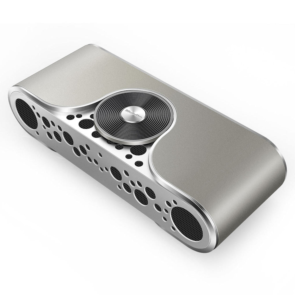 Grauer Bluedio TS-3 Turbine Bluetooth-Lautsprecher