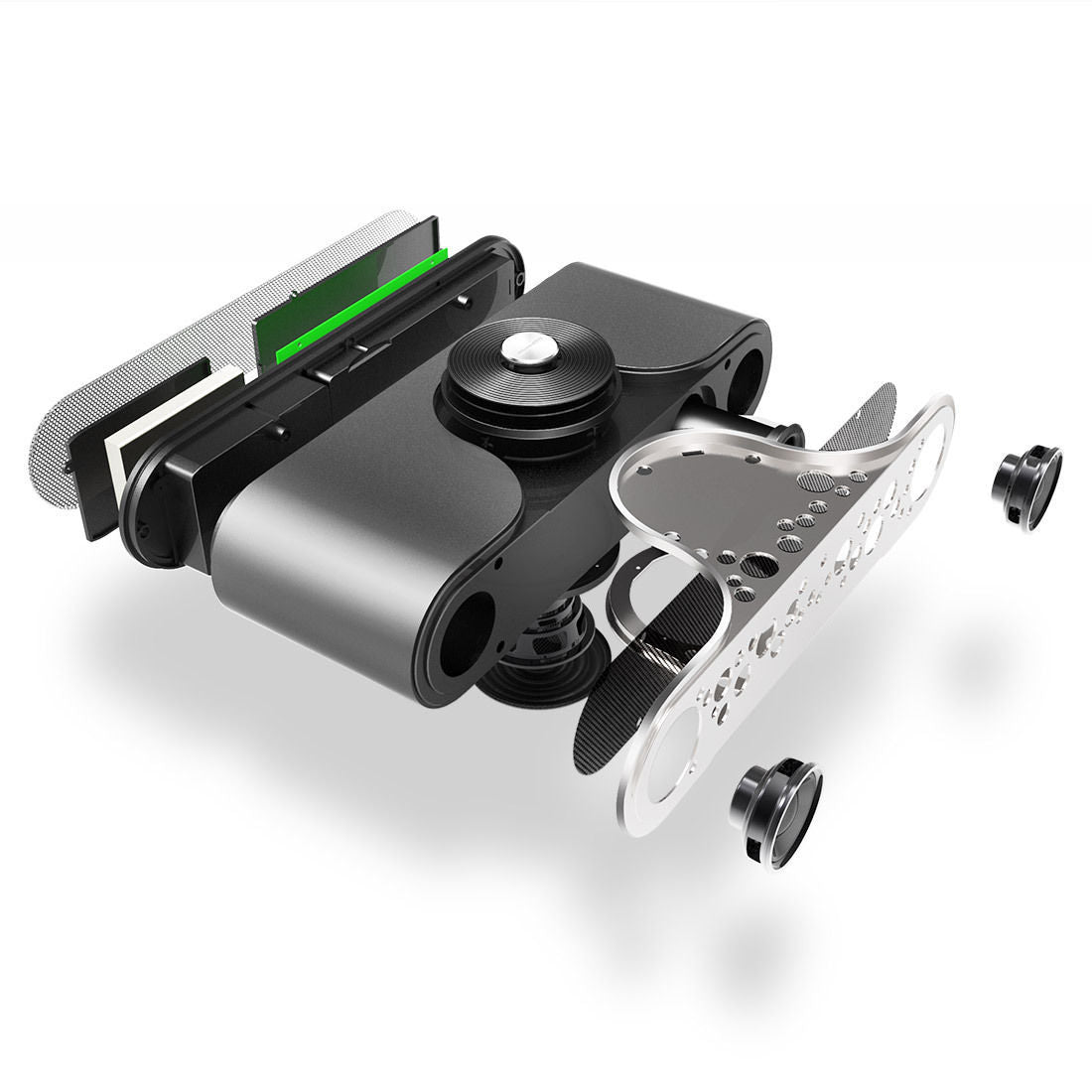 Bluedio TS-3 (Turbine) Wireless Lautsprecher Bluetooth Speaker Gunmetal schwarz