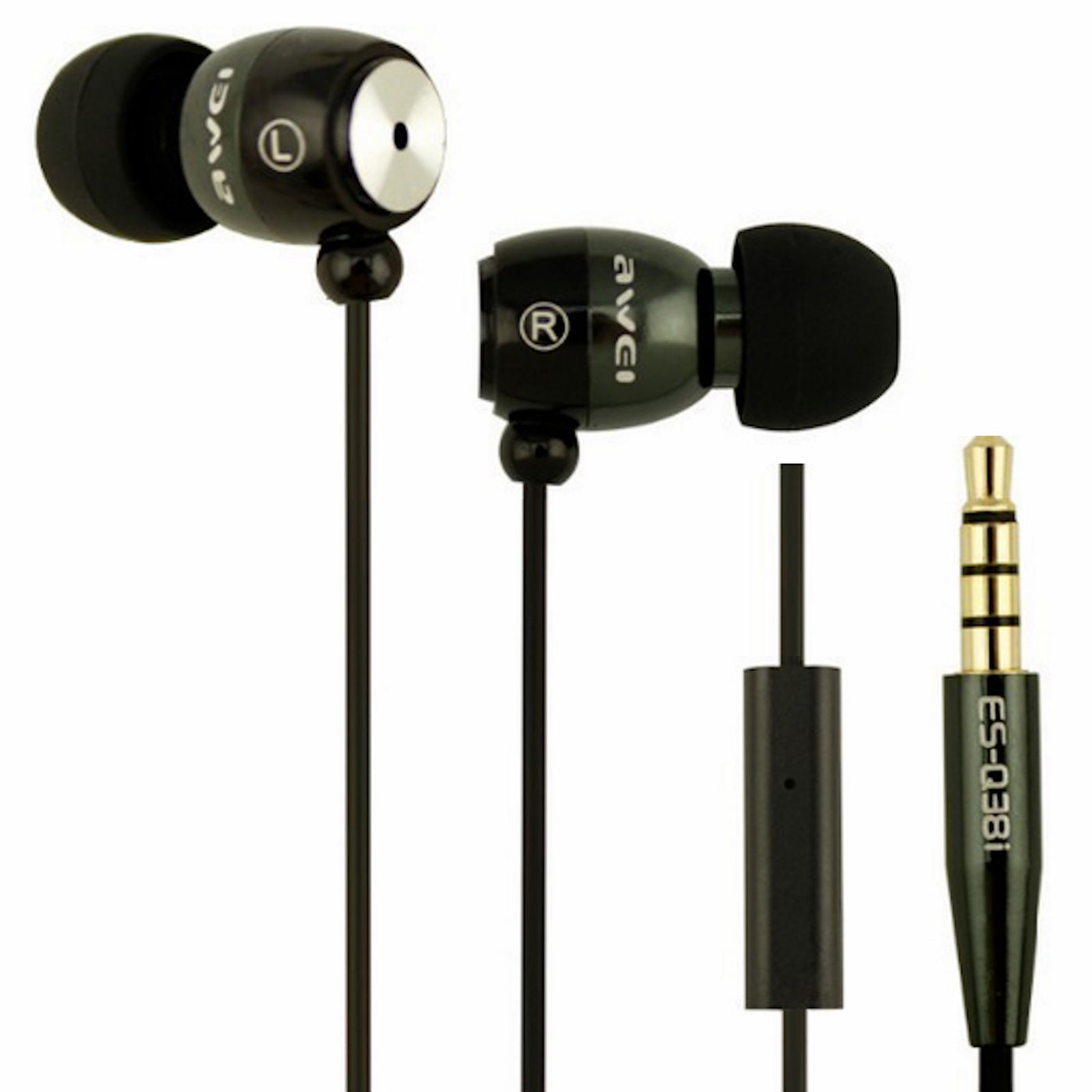 Awei Q38i High End Extrabass High Performance In-Ear Ohrhörer Earphone Headphone