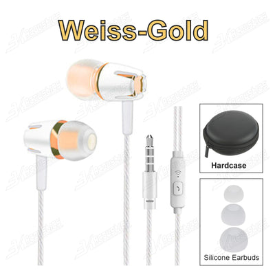 Super Bass In-Ear Kopfhörer Ohrhörer S9 Headset Earphone Headphone + Tasche