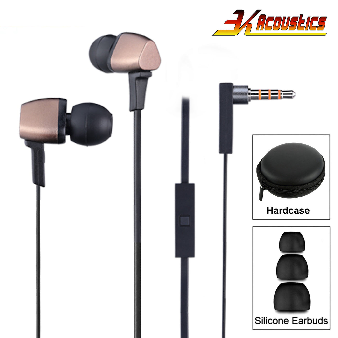 Mega Bass Pro HQ Kopfhörer In-Ear Earphone Triangle Headphone Headset Flachkabel