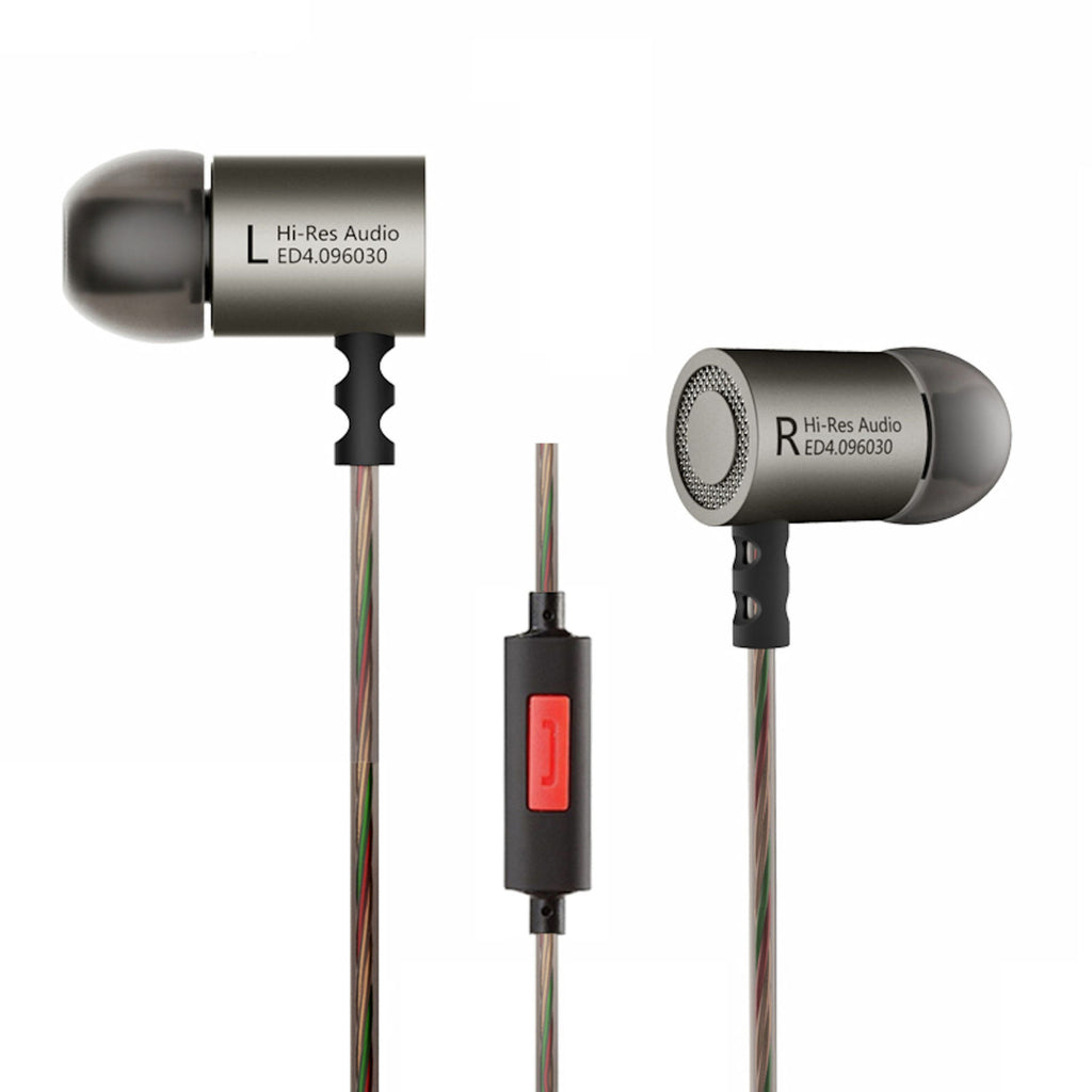 KZ ED4 HS In-Ear-Headset Gunmetal mit Hardcase