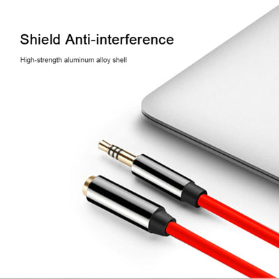 1m Audio Stereo Kopfhörer Headset Verlängerung 4-polig 3,5mm Stecker > Buchse R