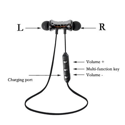 Bluetooth In Ear Kopfhörer Magnetisch Wireless Earphone Headphone M11