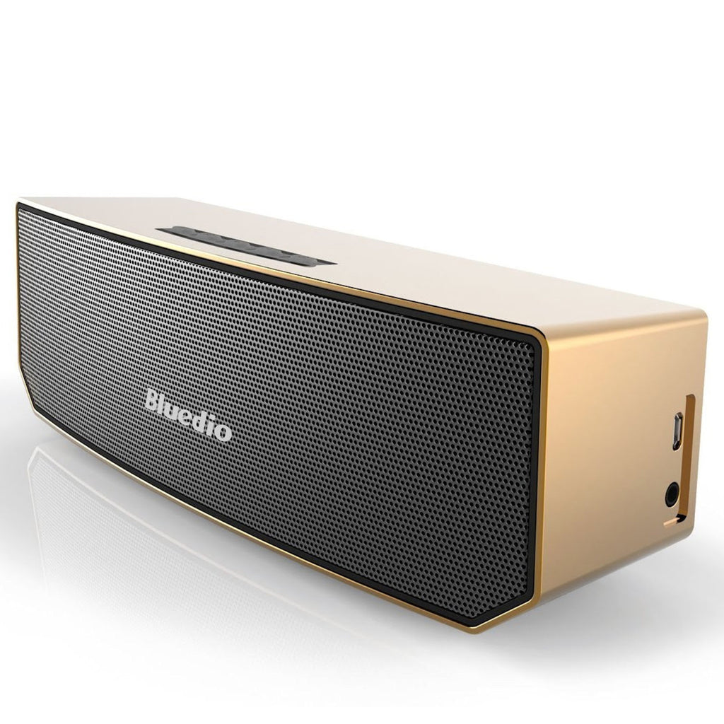 Goldener Bluedio BS-3 Mini Bluetooth-Lautsprecher
