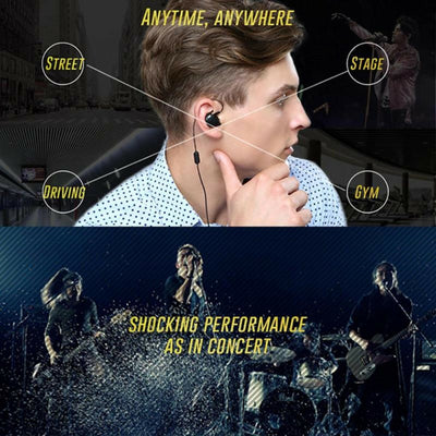 KZ HD9 Hi-Fi In-Ear Ohrhörer Premium Super Bass Sound, Earphone weiss