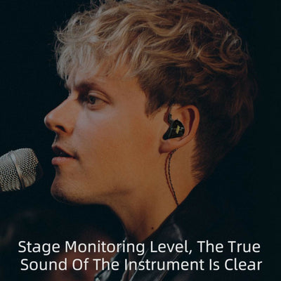 KZ EDX High-End Professional HiFi In-Ear Kopfhörer Headset Schwarz Weiß Kristall