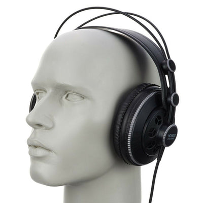 Superlux HD681 Stereo Kopfhörer Schwarz Grau mit Zubehör 6.3 mm Adapter Neu