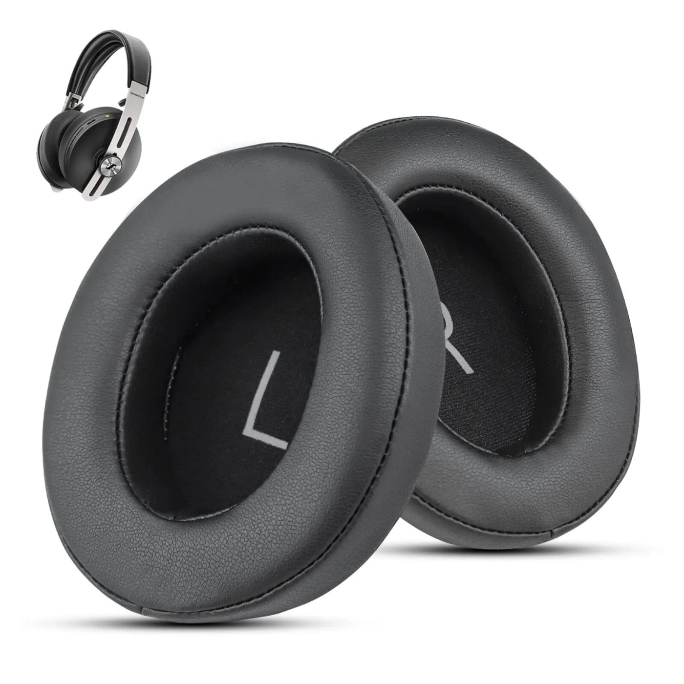 Ohrpolster Sennheiser Kopfhörer Momentum 3 Over Ear Kunstleder Schwarz